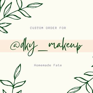 Custom Order for @dky_makeup